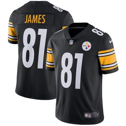 Nike Men & Women & Youth Steelers 81 Jesse James Black NFL Vapor Untouchable Limited Jersey,We sell and wholesale Nike Men & Women & Youth Steelers 81 Jesse James Black NFL Vapor Untouchable Limited Jersey on line form chian!